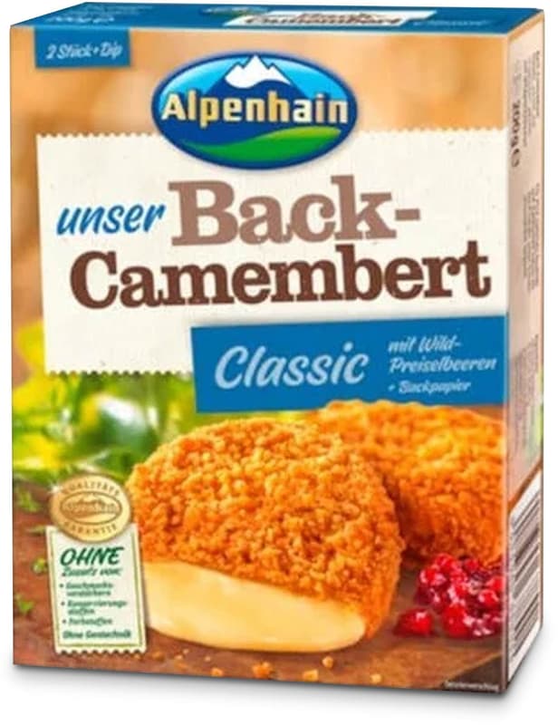 Alpenhain Back Camembert Classic 45% 2 x 75g