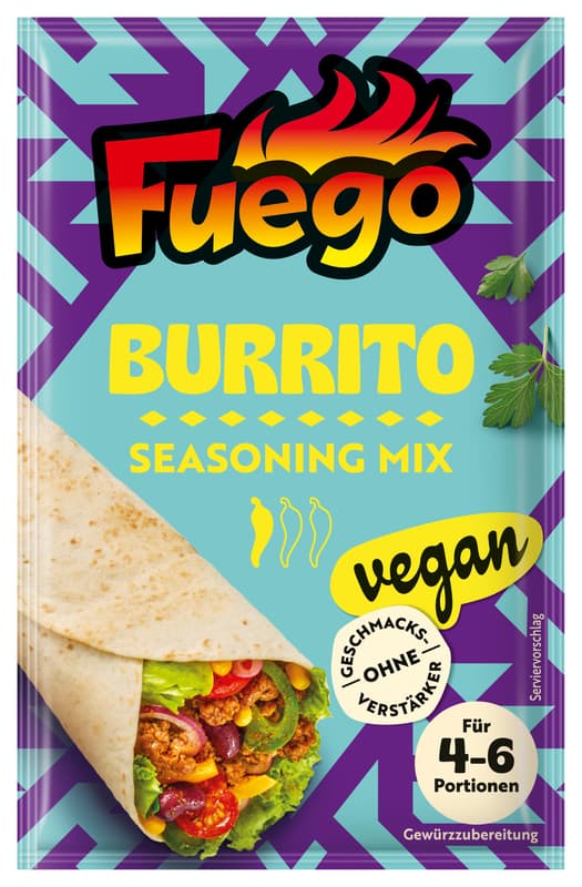 Fuego Burrito Seasoning Mix