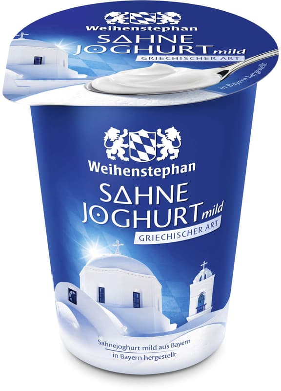 Weihenstephan cream yoghurt mild - Greek style