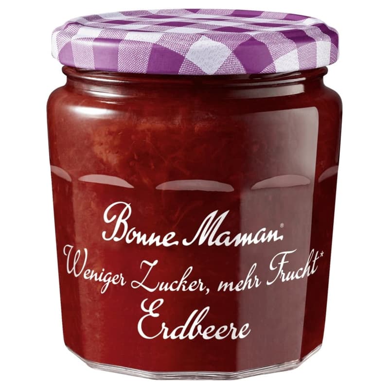 Bonne Maman Weniger Zucker, mehr Frucht Erdbeere