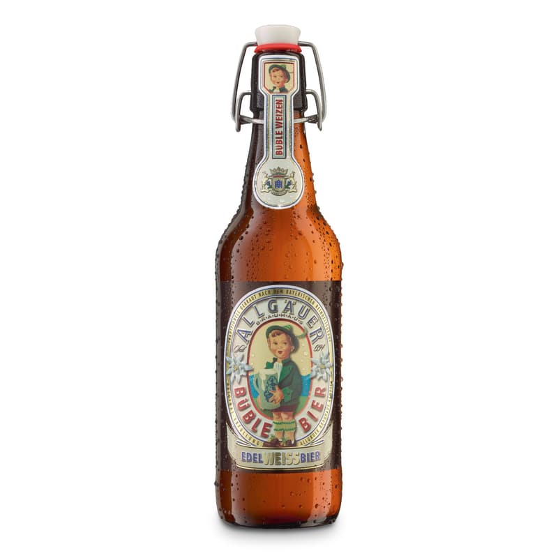 Allgäuer Büble Bier Edelbräu crate 20x0,5 l (MOREWEG)