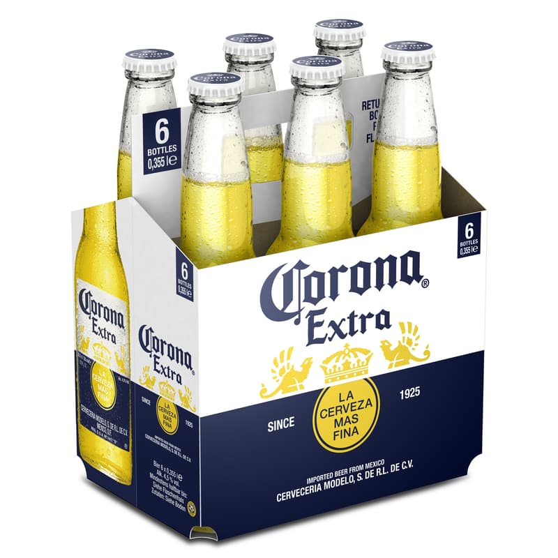 Corona Extra Premium Lager 6x0,355 l (MOREWEG)
