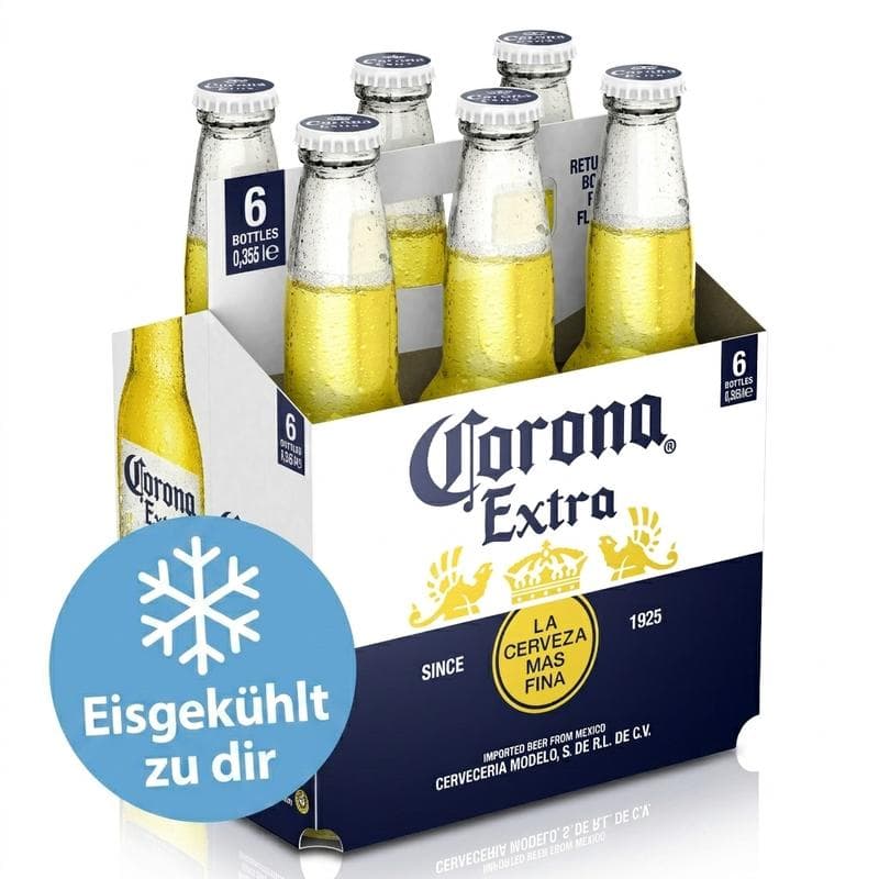 Corona Extra Premium Lager 6x0,355 l (MOREWEG)