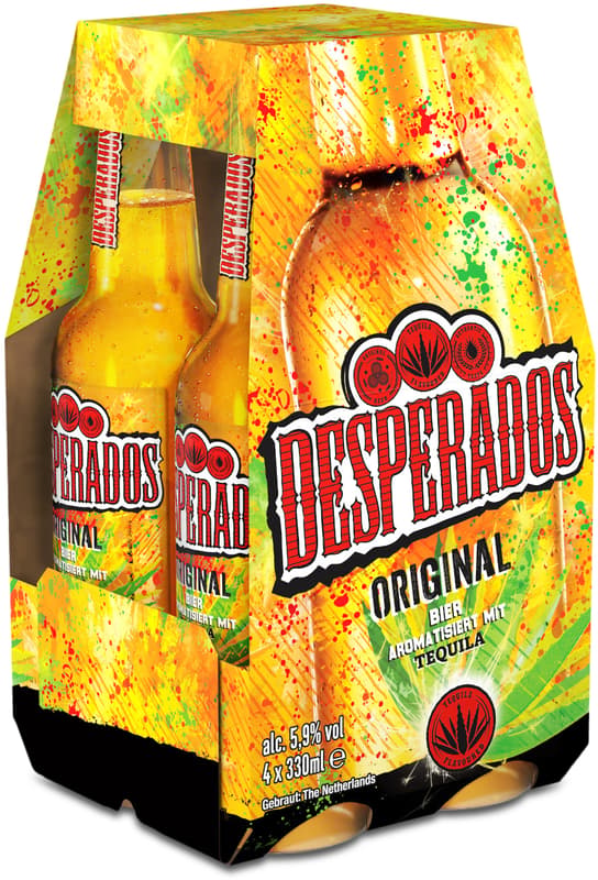 Desperados Original 4x0,33 l (MEHRWEG)
