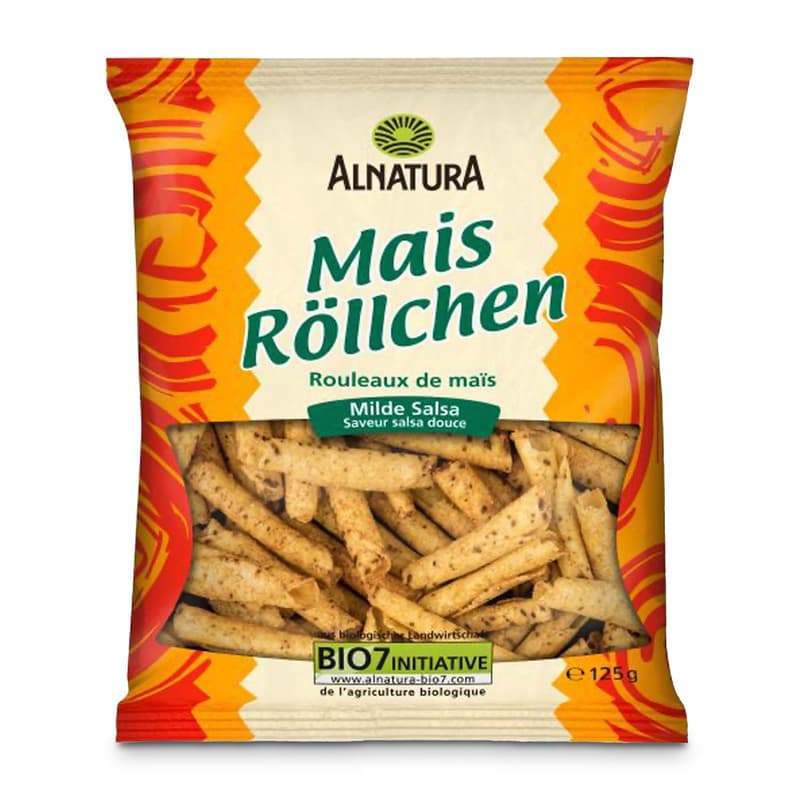 Alnatura BIO Corn Rolls Mild Salsa