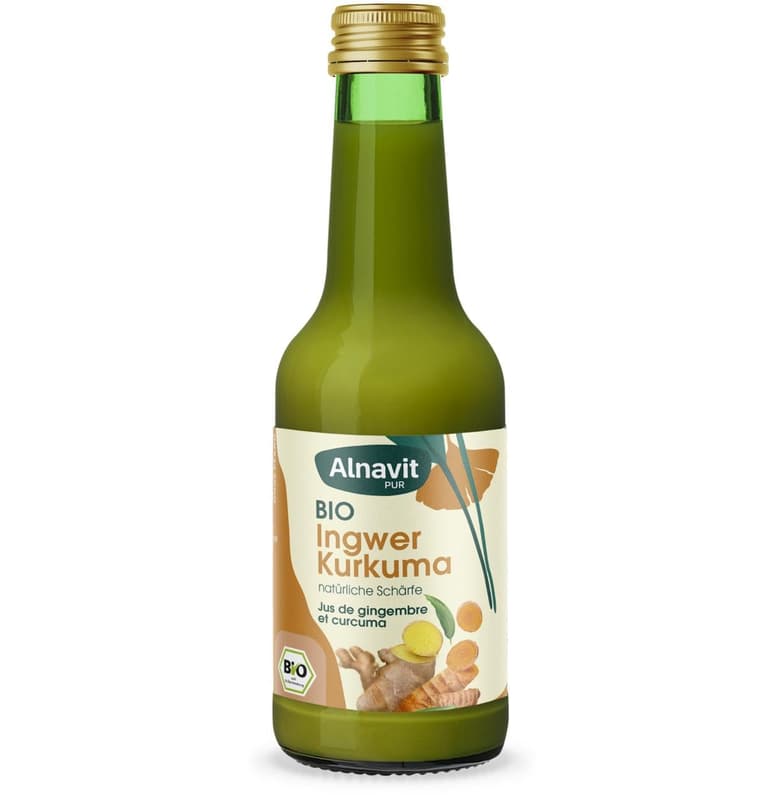 Alnavit BIO Ingwer Kurkuma Saft