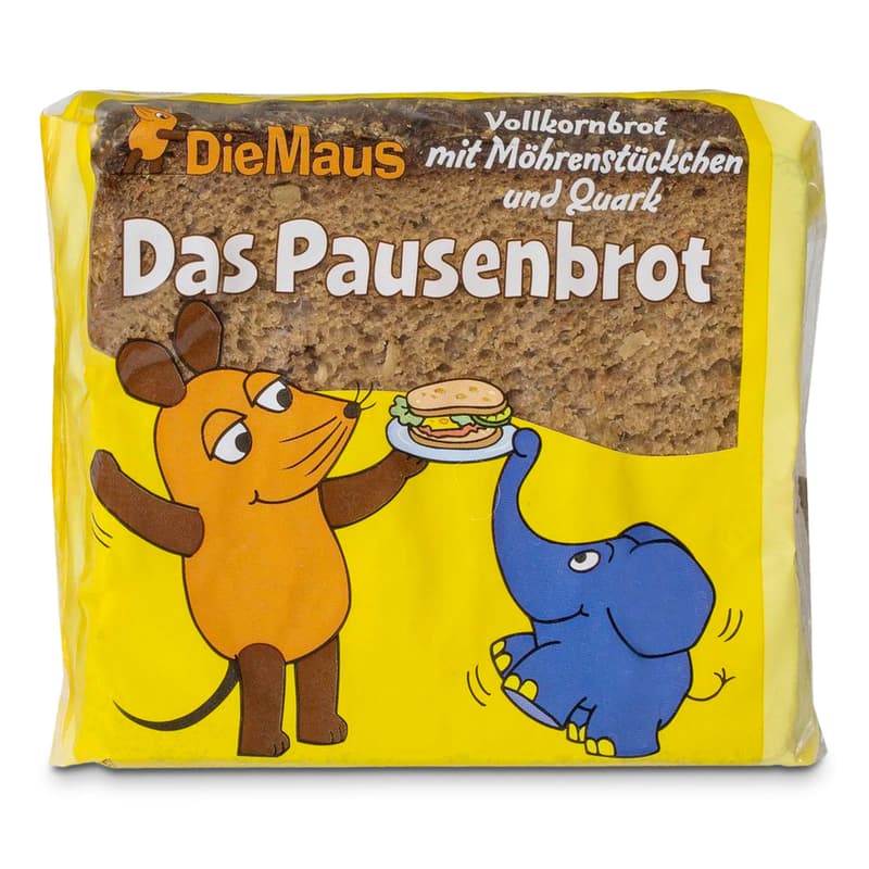 Haverland Das Pausenbrot with curd cheese and carrots