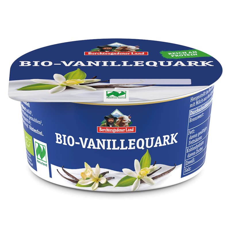 Berchtesgadener Land BIO NL Fruchtquark Vanille 20% Fett