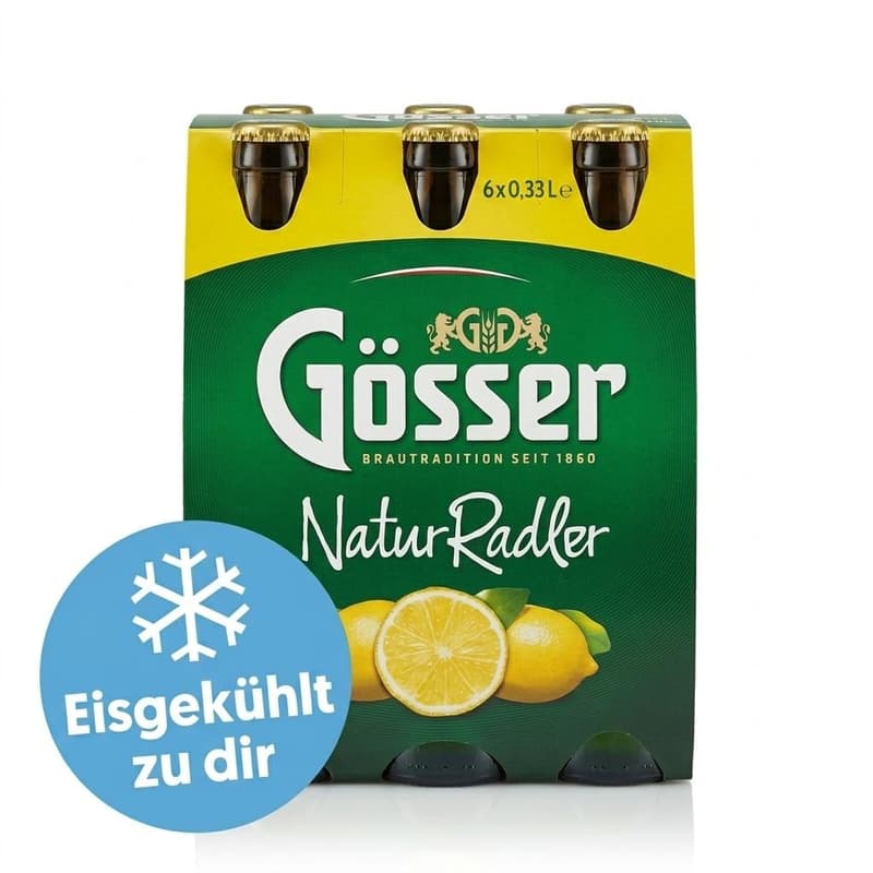 Gösser Natur Radler 6x0,33 l (SEVERAL)