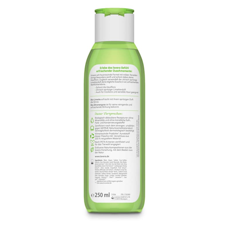 lavera shower gel refreshing