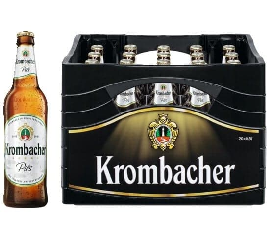 Krombacher Pils Crate 20x0.5 l (REFILLABLE)