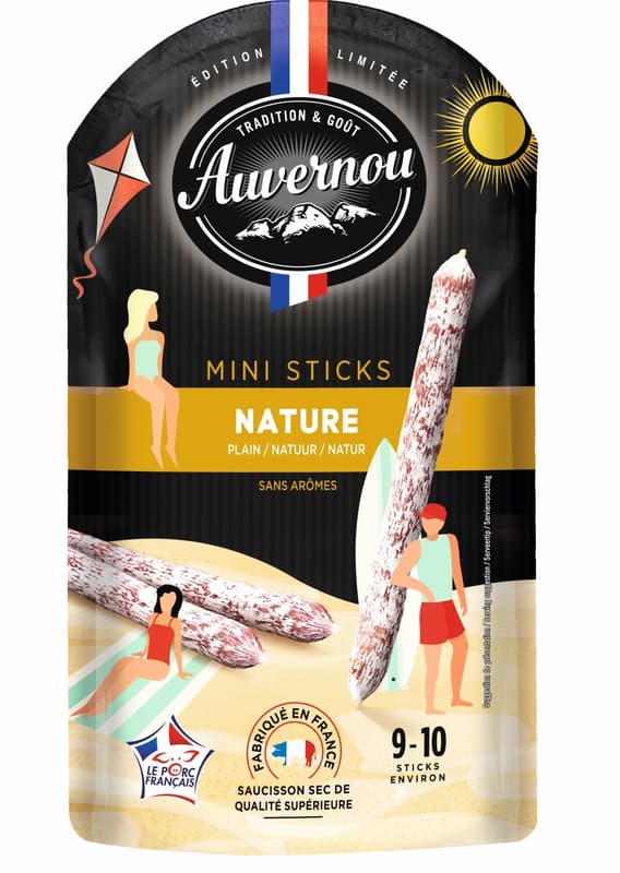 Auvernou Mini Stick Salami natural