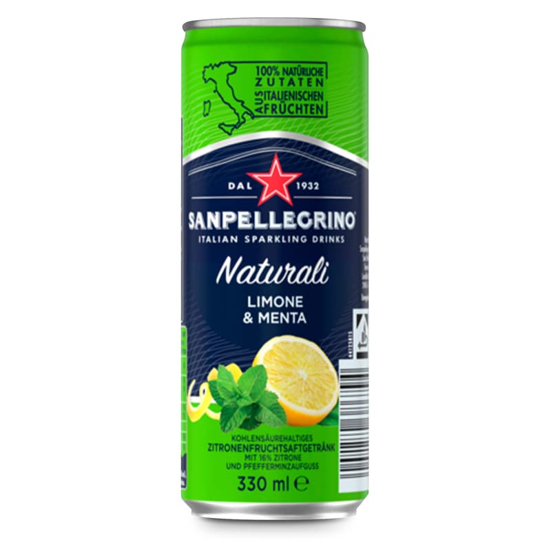 San Pellegrino Naturali Limone Menta (ONE WAY)