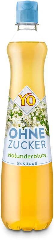 YO Zuckerfrei Holunderblüte 0,7l