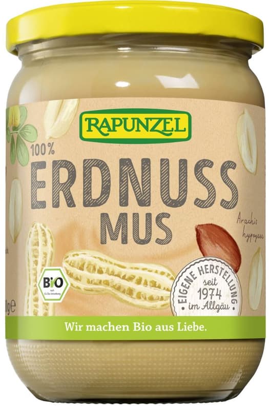 Rapunzel BIO Erdnussmus fein