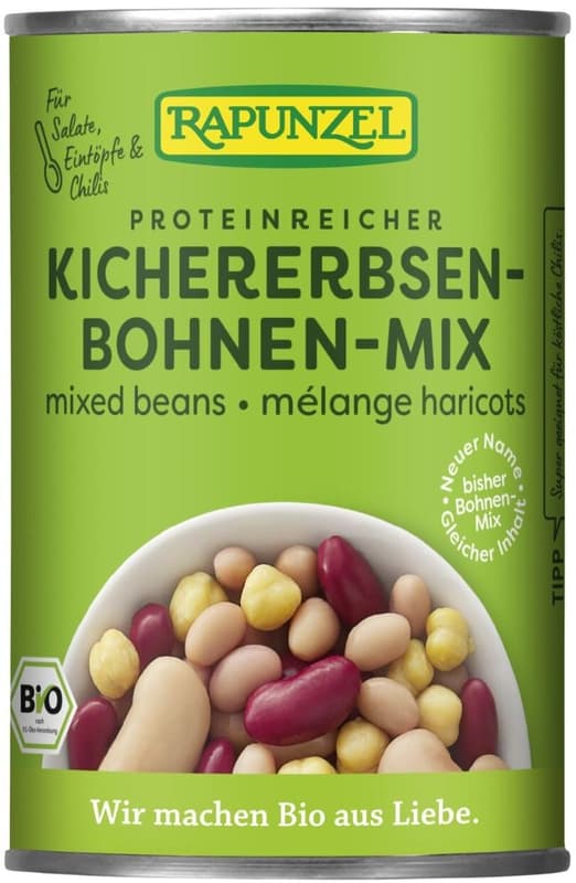 Rapunzel BIO Bean-Mix in a can