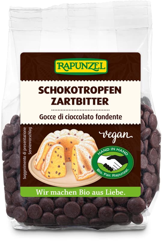 Rapunzel BIO Schokotropfen Zartbitter