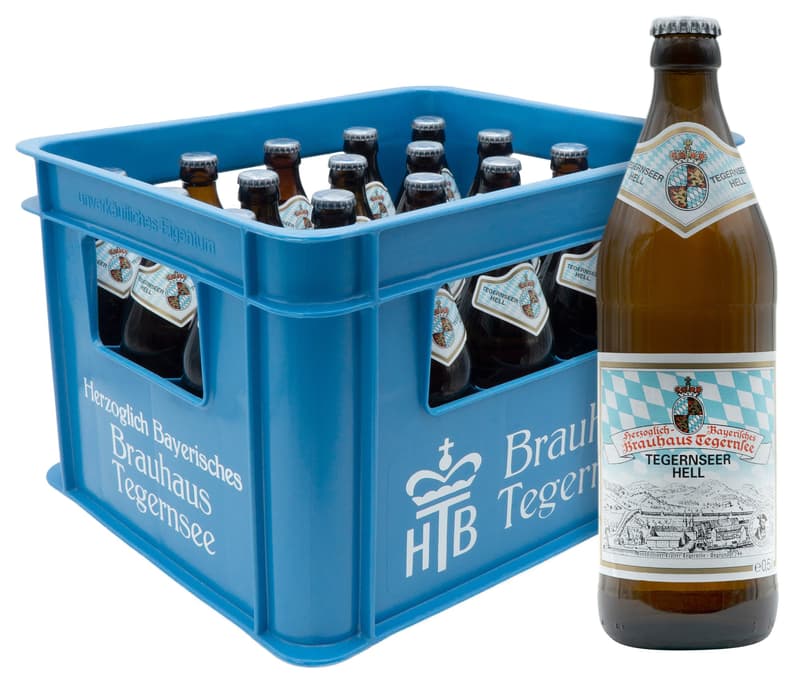 Tegernseer Hell crate 20x0,5 l (MOREWEG)