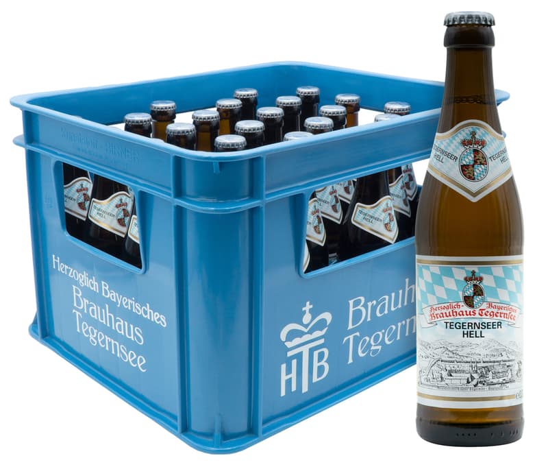 Tegernseer Hell crate 24x0,33 l (SEAL)