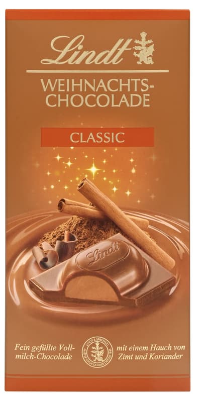 Lindt Weihnachtschocolade Classic