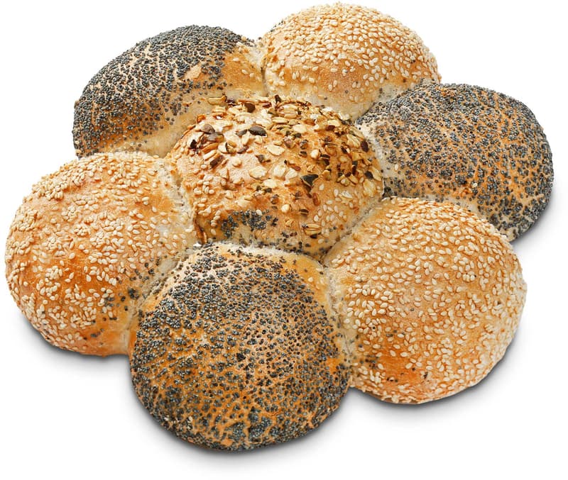 Blumenrad 3-Topping