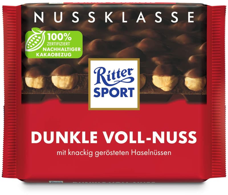 Ritter Sport Dark Whole Hazelnut