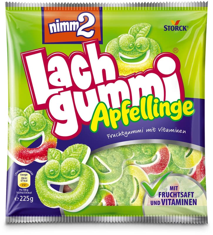 nimm2 Lachgummi Apfellinge