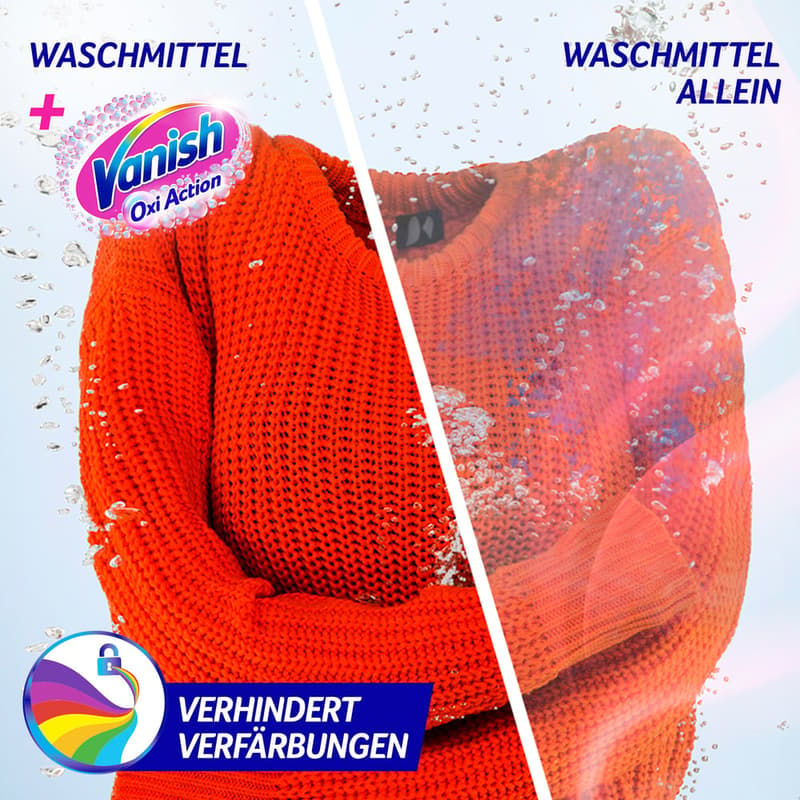 Vanish Gold Oxi Action Pulver Pink