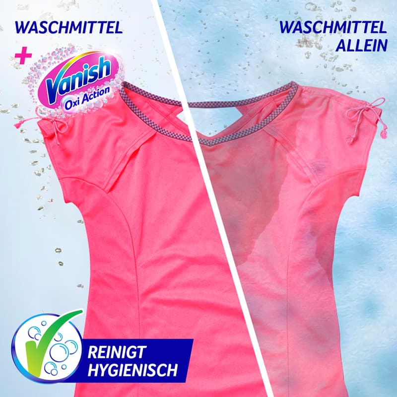 Vanish Gold Oxi Action Pulver Pink