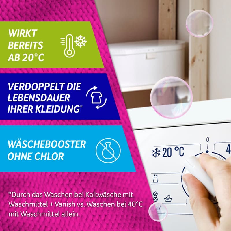 Vanish Gold Oxi Action Pulver Pink