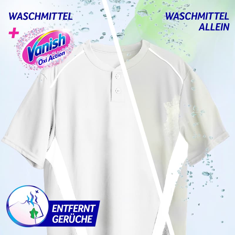 Vanish Gold Oxi Action Pulver Powerweiss