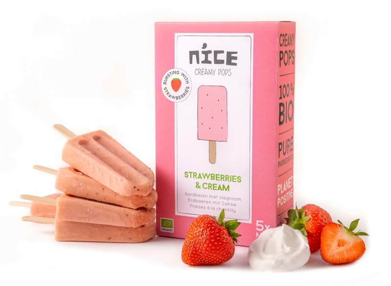Nice BIO Erdbeere mit Sahne Multipack 5 x 45ml