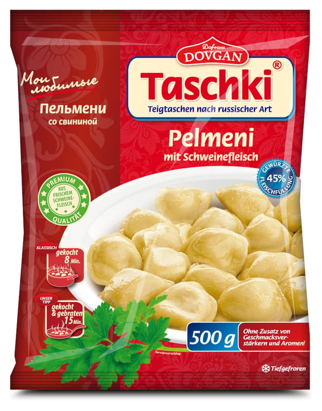 Dovgan Pelmeni with Pork