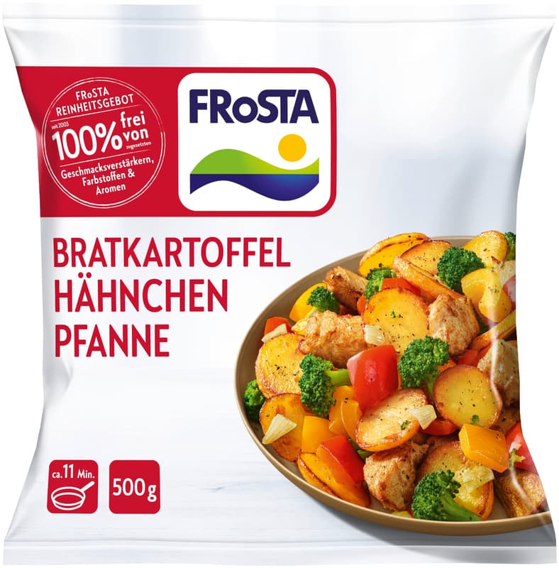 Frosta Fried Potato Chicken Pan