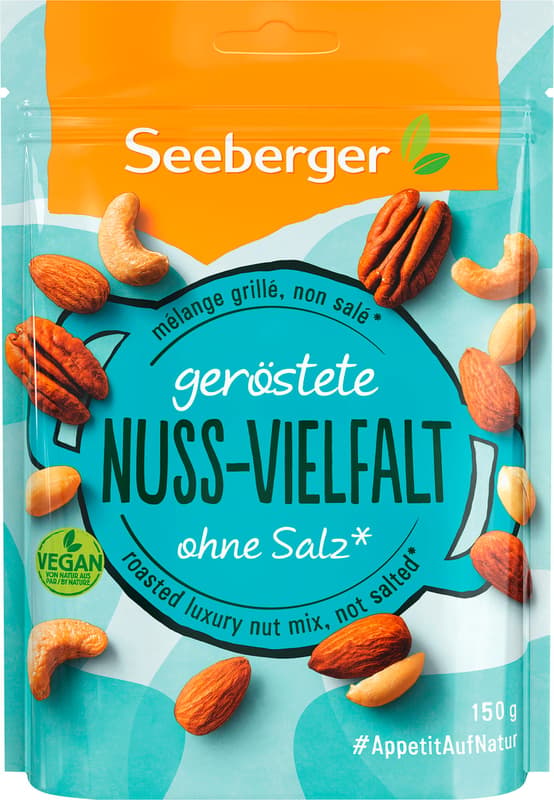 Seeberger Nuss-Vielfalt geröstet ohne Salz