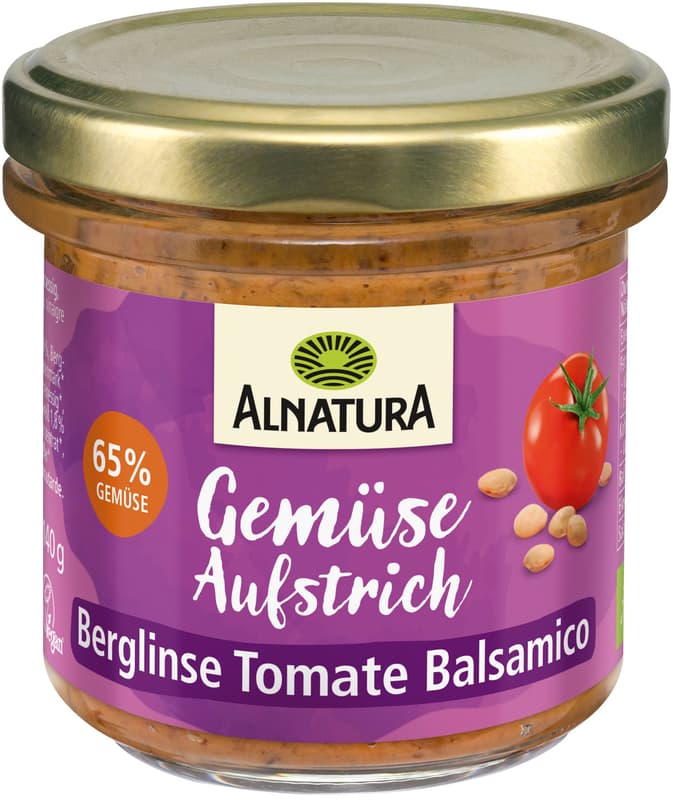 Alnatura BIO Aufstrich Berglinse Tomate Balsamico