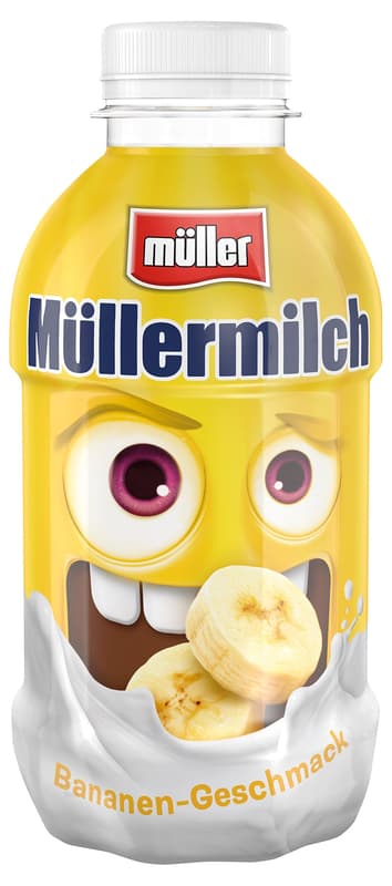 Müller Müllermilch Bananen-Geschmack