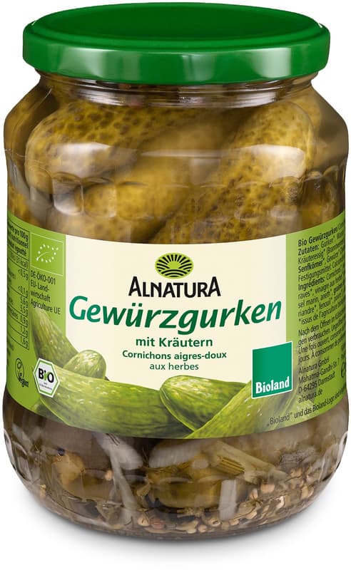 Alnatura BIO Gewürzgurken
