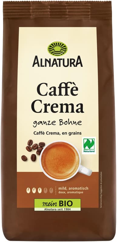 Alnatura BIO Caffè Crema, ganze Bohne