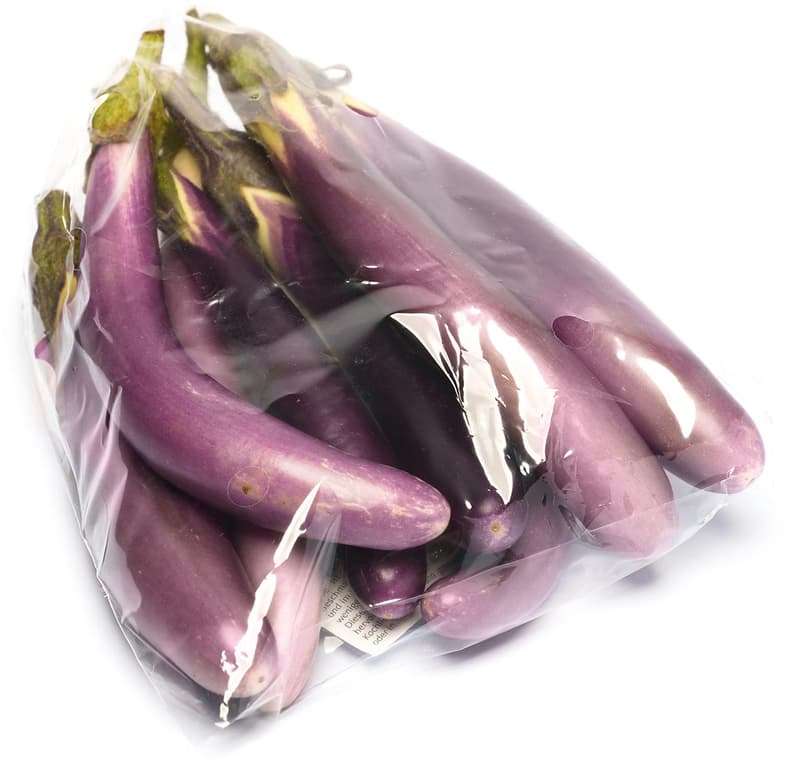 Aubergine - Japanische Aubergine, Beutel