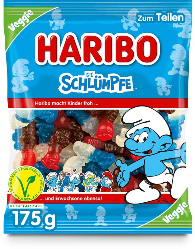 Haribo Fruchtgummi Schlümpfe