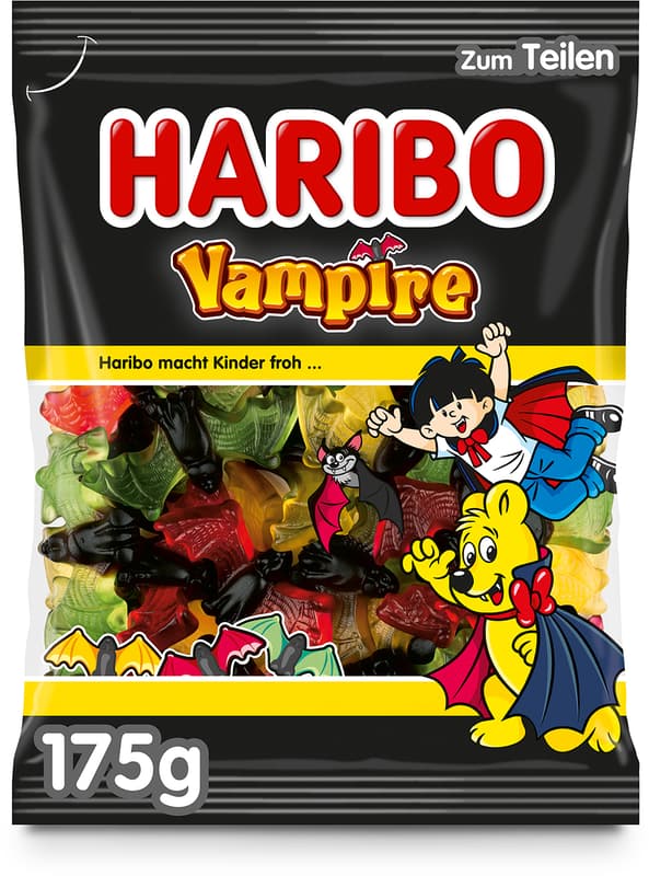Haribo Vampire mit Lakritz
