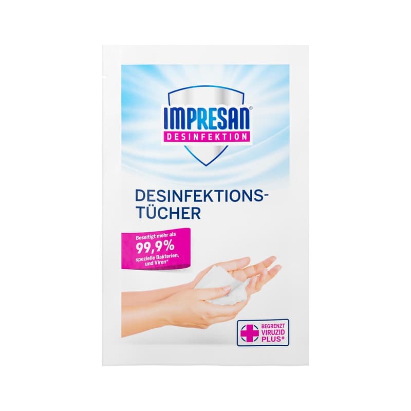 IMPRESAN Desinfektionstücher