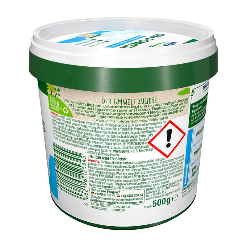 HEITMANN pure Oxi Power Weiß