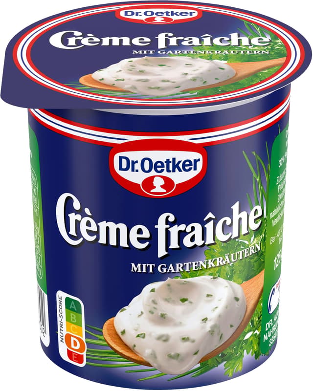 Dr. Oetker Creme Fraiche Herbs 30% fat