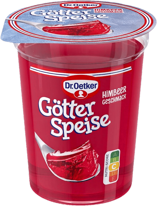 Dr. Oetker Götterspeise Dessert Himbeer