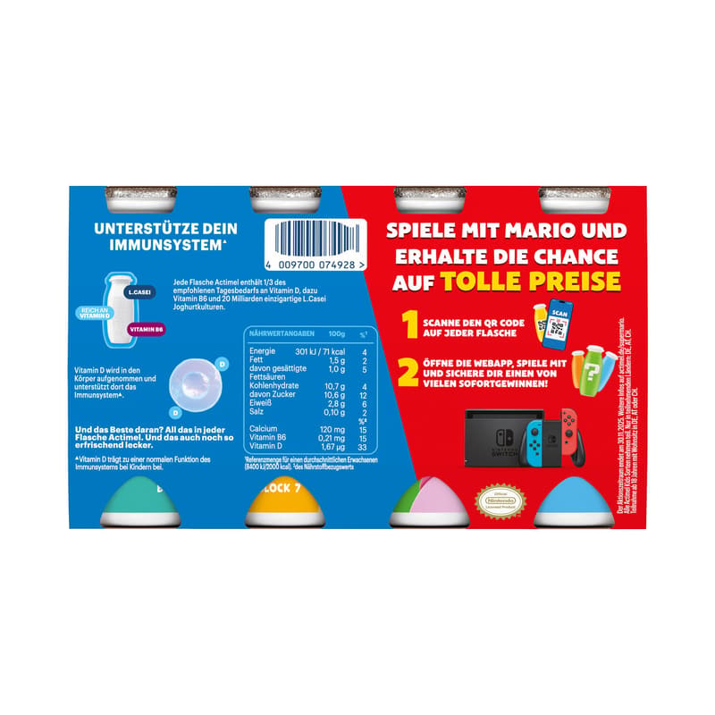 Danone Actimel Kids Strawberry/Banana