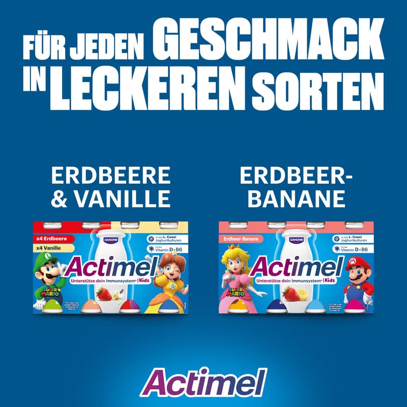 Danone Actimel Kids Strawberry/Banana