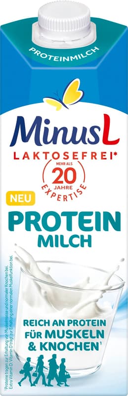 MinusL Stay Strong Protein H-Milch 0,9% laktosefrei