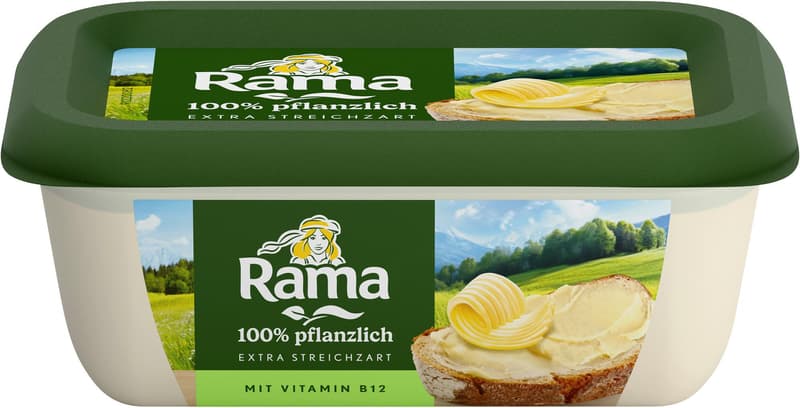 Rama 100% Pflanzlich Mit Vitamin B12